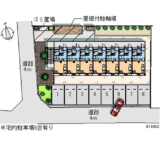 ★手数料０円★武蔵村山市神明　月極駐車場（LP）